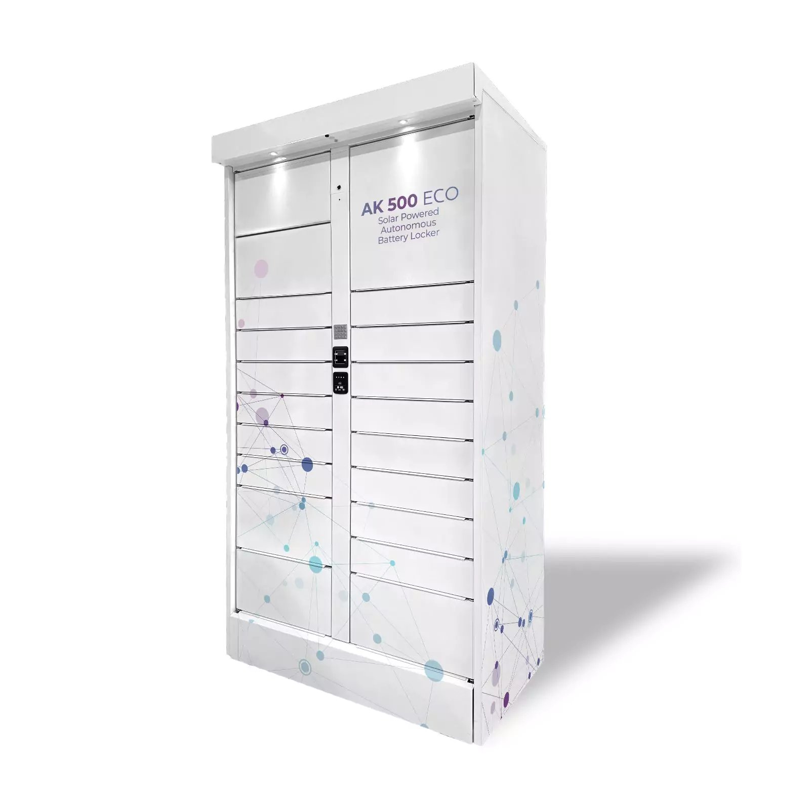 Solar-Powered Parcel Locker | Autonomous Battery Locker