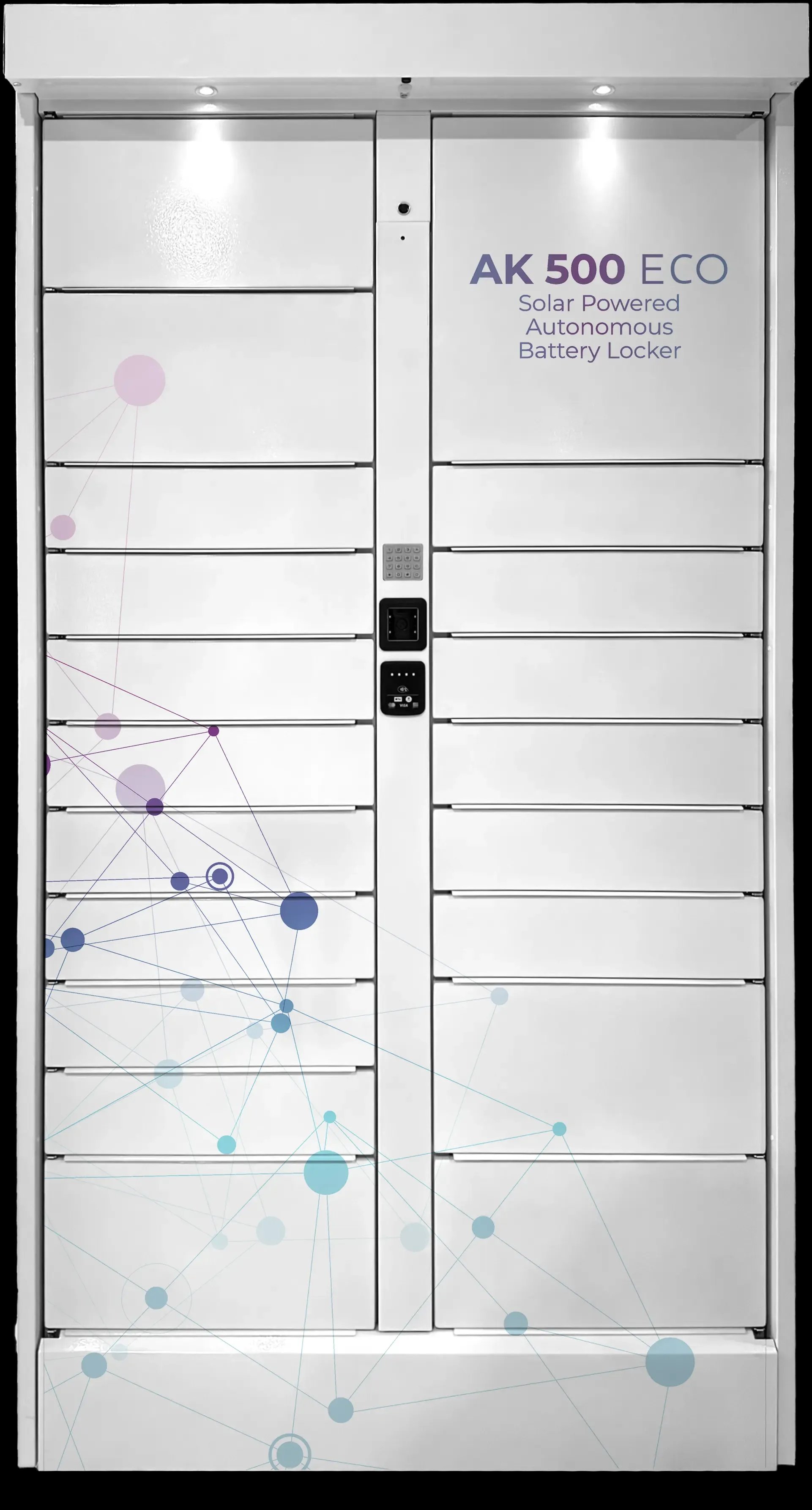 Solar-Powered Parcel Locker | Autonomous Battery Locker