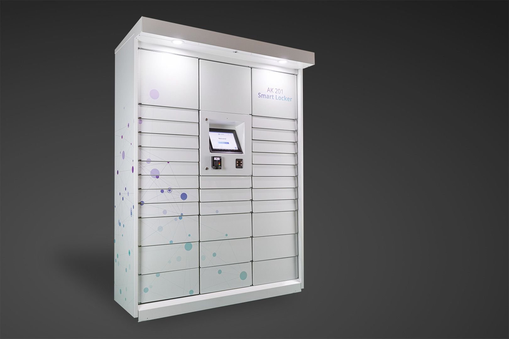 Robotic Locker Highly Customizable and Automated Parcel locker | AK 201