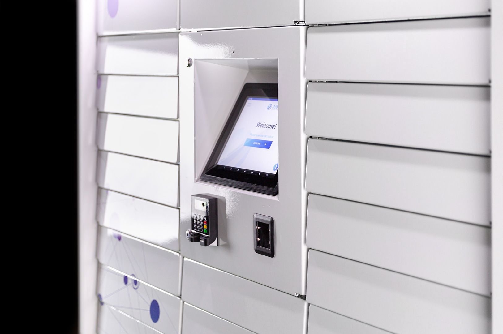 Robotic Locker Highly Customizable and Automated Parcel locker | AK 201