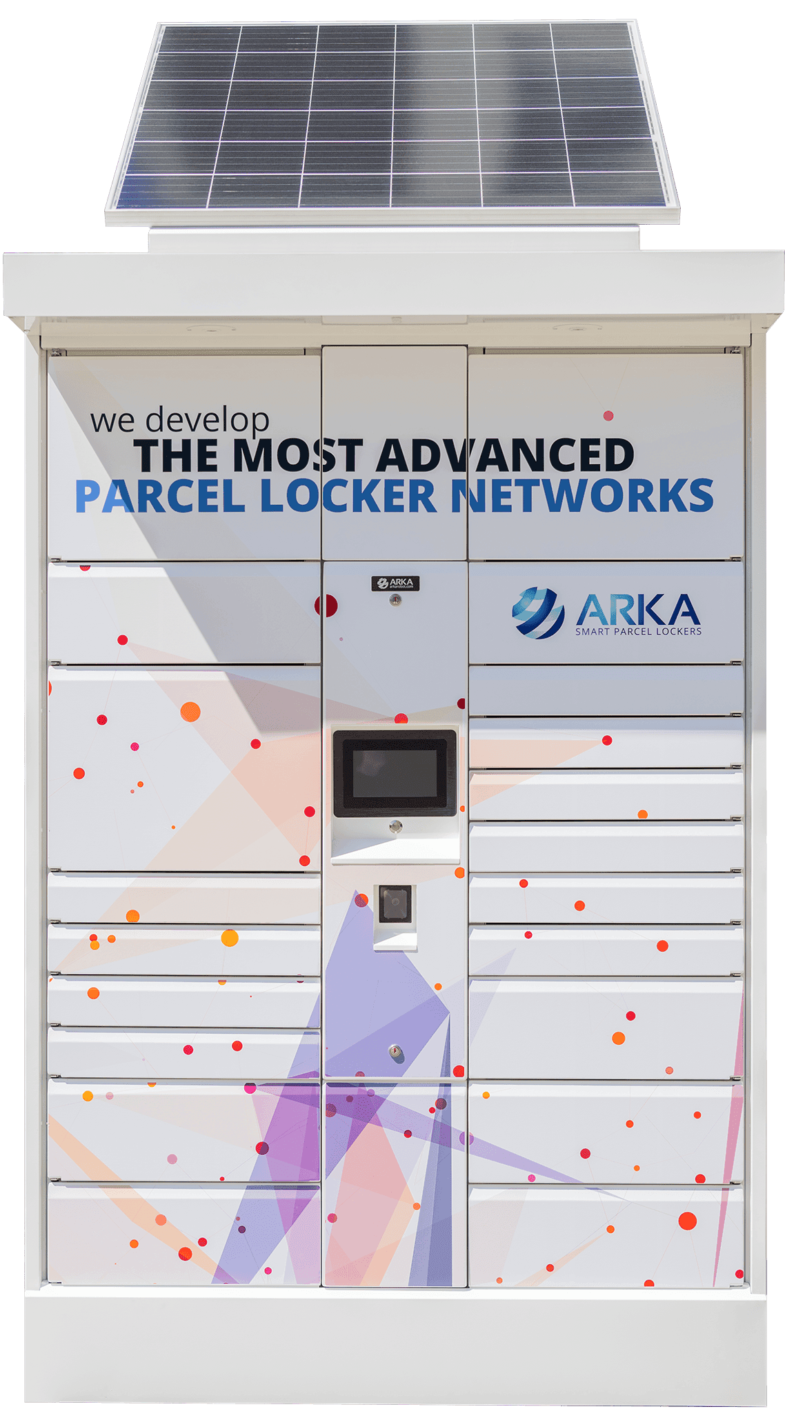 Solar-Powered Parcel Locker | Autonomous Battery Locker
