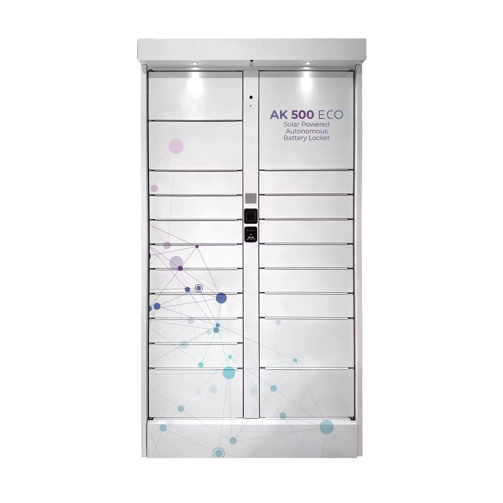 Solar-Powered Parcel Locker | Autonomous Battery Locker